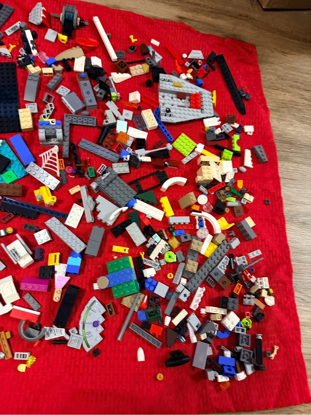 Huge lot of mixed Legos Mario kart, fighter etc w wicked , minifigure